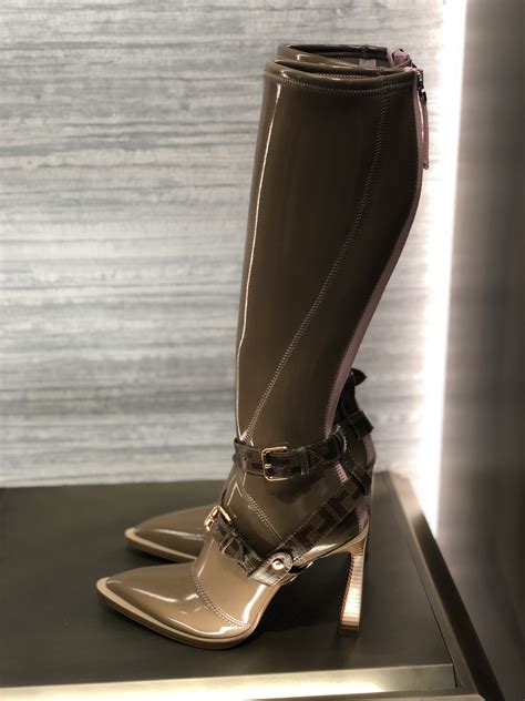 women fendi boots|Fendi high heel boots.